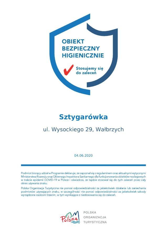 Pokoje Goscinne Stara Kopalnia Wałbrzych Exterior foto